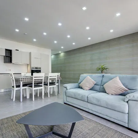 Forum Swieqi, Luxury Apartment, 2bd-2bh, Sleeps 4 Apartamento Is-Swieqi